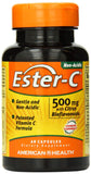 American Health Ester-C 500 Mg With Citrus Bioflavonoids-60 Capsules