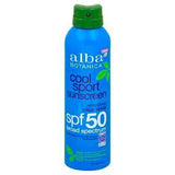 Alba Botanica Sunscreen, Cool Sport, Refreshing Clear Spray, Broad Spectrum SPF 50 - 6 Ounces