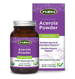 Flora Organic Acerola Powder Immune Support-1.7 Oz