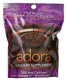 Adora Calcium, Magnesium & Vitamin D3 Dark Chocolate-30 Disks