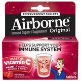 Airborne Original Immune Support Very Berry Flavor-10 Effervescent Tablets