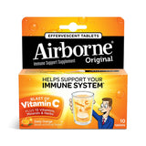 Airborne Original Immune Support Zesty Orange Flavor-10 Effervescent Tablets