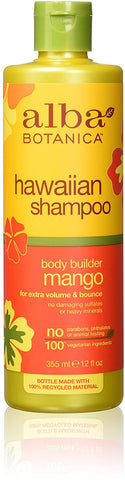 Alba Botanica Hawaiian Shampoo Body Builder Mango-12 Oz