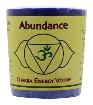 Aloha Bay Abundance Chakra Energy Votive