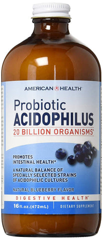 American Health Probiotic Acidophilus 20 Billion Organisms Blueberry Flavor-16 Oz Note: Need To Be Refrigerated