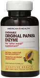 American Health Original Papaya Enzyme-250 Chewable Tablets