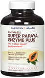 American Health Super Papaya Enzyme Plus-360 Chewable Tablets