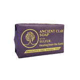 Zion Health Ancient Clay Sulfur Fragrance Free Earthy Soap-6 Oz