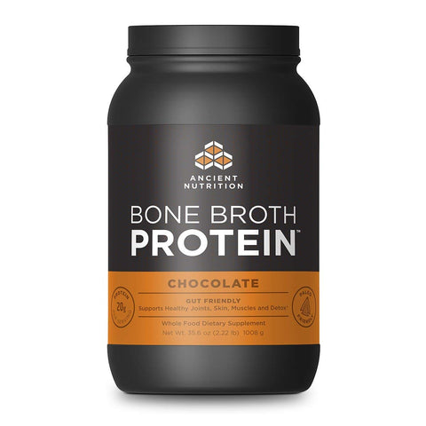 Ancient Nutrition Bone Broth Protein Chocolate Flavor-35.6 Oz