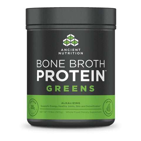 Ancient Nutrition Bone Broth Protein Greens-17.8 Oz