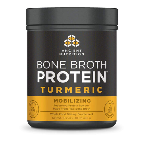 Ancient Nutrition Bone Broth Protein Turmeric Flavor-16.2 Oz