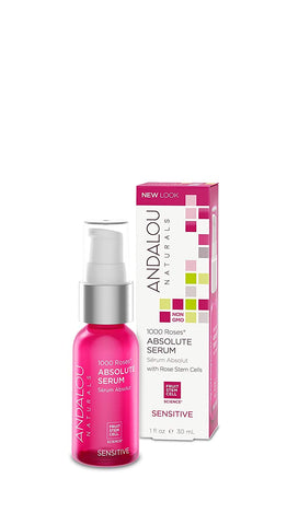 Andalou Naturals Absolute Serum With Rose Stem Cells Sensitive-1 Oz