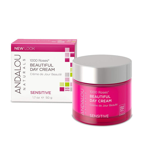 Andalou Naturals Beautiful Day Cream Sensitive-1.7 Oz