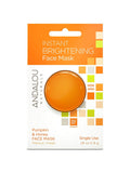 Andalou Naturals Instant Brightening Face Mask With Pumpkin & Honey-0.28 Oz