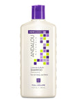 Andalou Naturals Lavender & Biotin Shampoo Full Volume-11.5 Oz