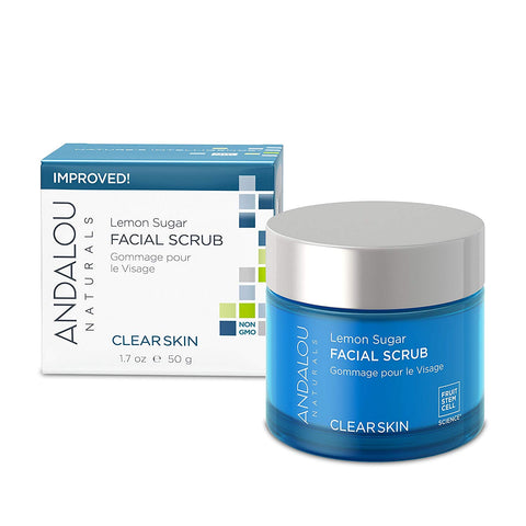 Andalou Naturals Facial Scrub Clear Skin-1.7 Oz