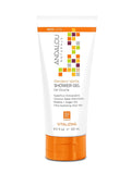 Andalou Naturals Mandarin Vanilla Shower Gel Vitalizing-8.5 Oz