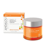 Andalou Naturals Probiotic + C Renewal Cream Brightening-1.7 Oz