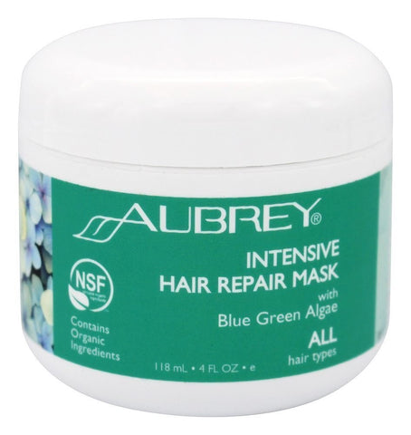 Aubrey Intensive Hair Repair Mask Blue Green Algae-4 Oz