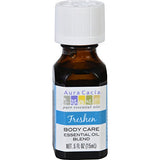 Aura Cacia Freshen Body Care Essential Oil Blend-0.5 Oz