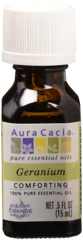 Aura Cacia Geranium Oil Comforting-0.5 Oz