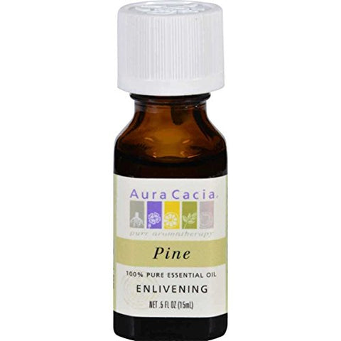 Aura Cacia Pine Oil Enlivening-0.5 Oz