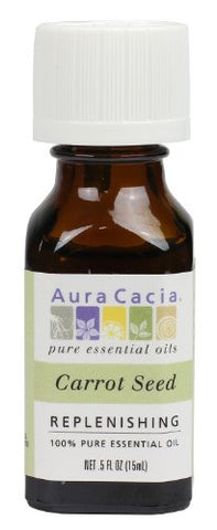 Aura Cacia Carrot Seed Oil Repleneshing-0.5 Oz