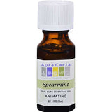 Aura Cacia Spearmint Oil Animating-0.5 Oz