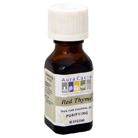 Aura Cacia Red Thyme Oil Purifying-0.5 Oz