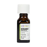 Aura Cacia Bergamot Oil Bergaptene-Free Uplifting-0.5 Oz