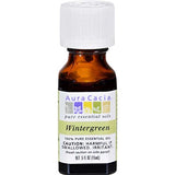 Aura Cacia Wintergreen Oil -0.5 Oz