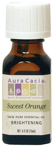 Aura Cacia Sweet Orange Oil Brightening-0.5 Oz