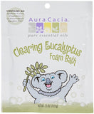 Aura Cacia Clearing Foam Bath Eucalyptus-2.5 Oz