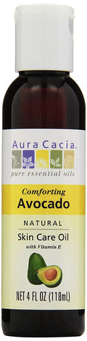 Aura Cacia Comforting Avocado Oil With Vitamin E-4 Oz