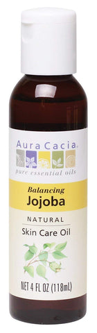 Aura Cacia Balancing Jojoba Oil-4 Oz