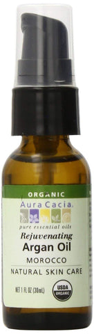 Aura Cacia Organic Rejuvenating Argan Oil Morocco-1 Oz