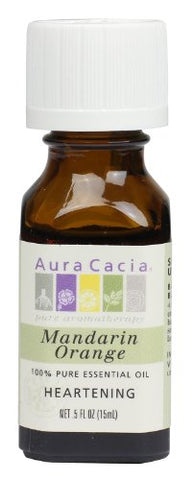 Aura Cacia Mandarin Orange Heartening-0.5 Oz