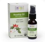 Aura Cacia Organic Rosehip Oil With Vitamin E-1 Oz