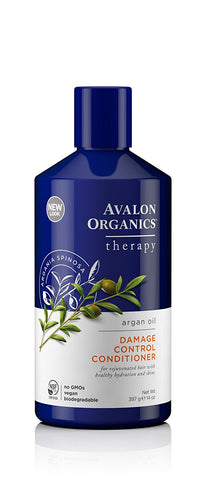 Avalon Organics Damage Control Conditioner Argan Oil-14 Oz