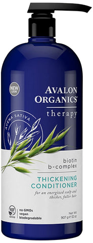 Avalon Organics Biotin B-Complex Thickening Conditioner-32 Oz