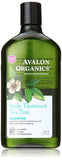 Avalon Organics Scalp Treatment Tea Tree Shampoo-11 Oz