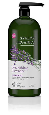 Avalon Organics Nourishing Lavender Shampoo-32 Oz