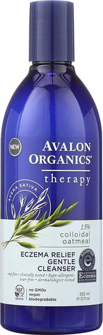 Avalon Organics Eczema Relief Gentle Cleanser-12 Oz