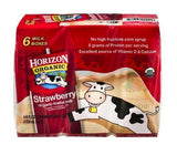 Horizon Organic Milk, Lowfat, Strawberry - 6 Count