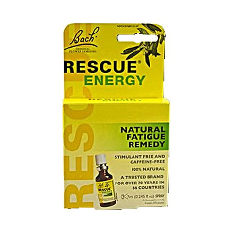 Bach Rescue Energy Natural Fatigue Remedy Spray-0.245 Oz