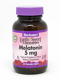 Bluebonnet Melatonin 5 Mg Raspberry Flavor-60 Chewable Tablets