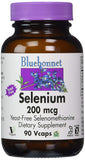 Bluebonnet Selenium 200 Mcg Yeast Free Selenomethionine-90 Vegetable Capsules