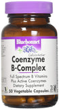 Bluebonnet Coenzyme B-Complex Dietary Supplement-50 Vegetable Capsules