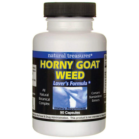 Natural Treasures Horny Goat Weed Lover's Formula-90 Capsules