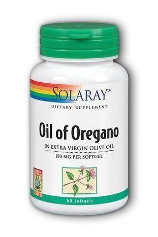 Solaray Oil Of Oregano 150 Mg - 60 Softgels